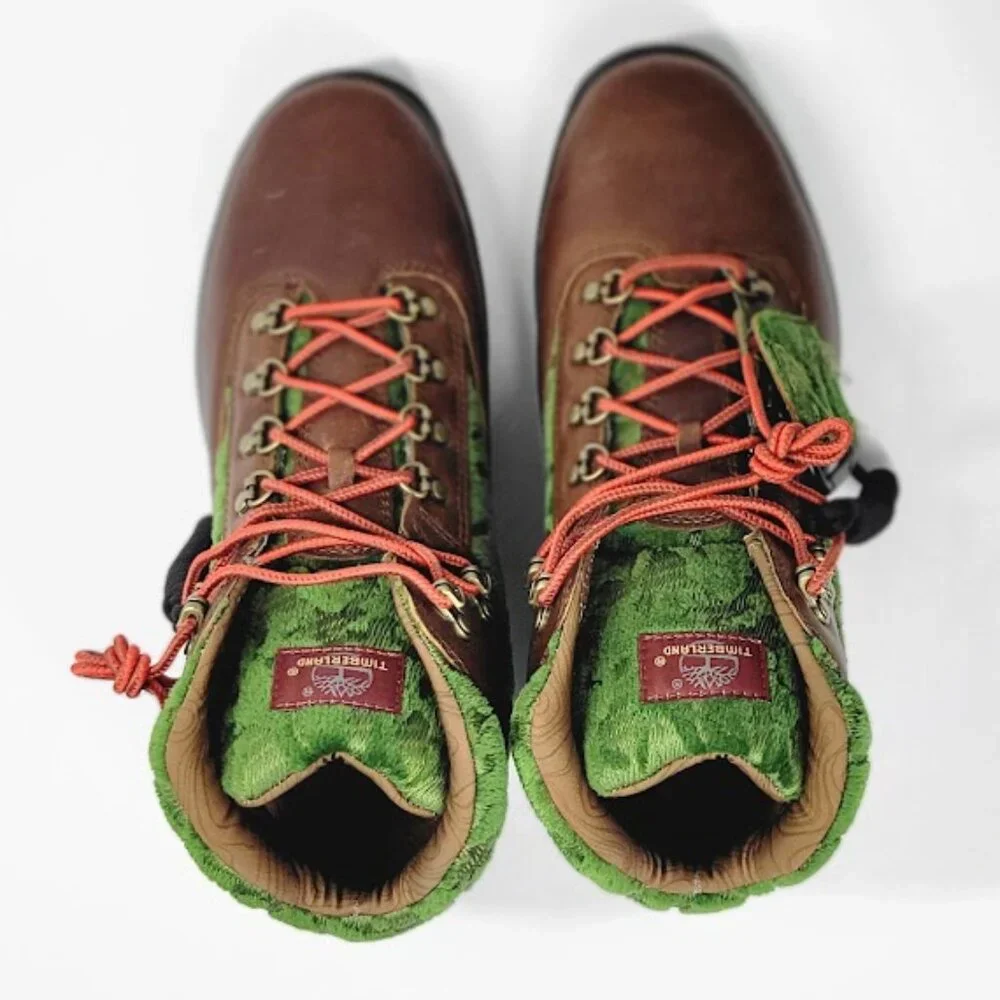 TIMBERLAND black pioneers euro hiker boots Sz 11 NEW - Picture 6 of 10